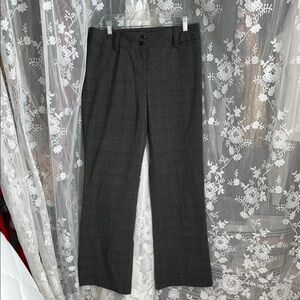 AB Studios Women’s Gray Plaid Pants